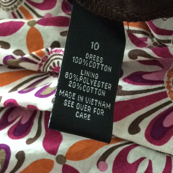 AGB pink/brown cotton sundress for vacay 🚢 - Picture 5 of 9